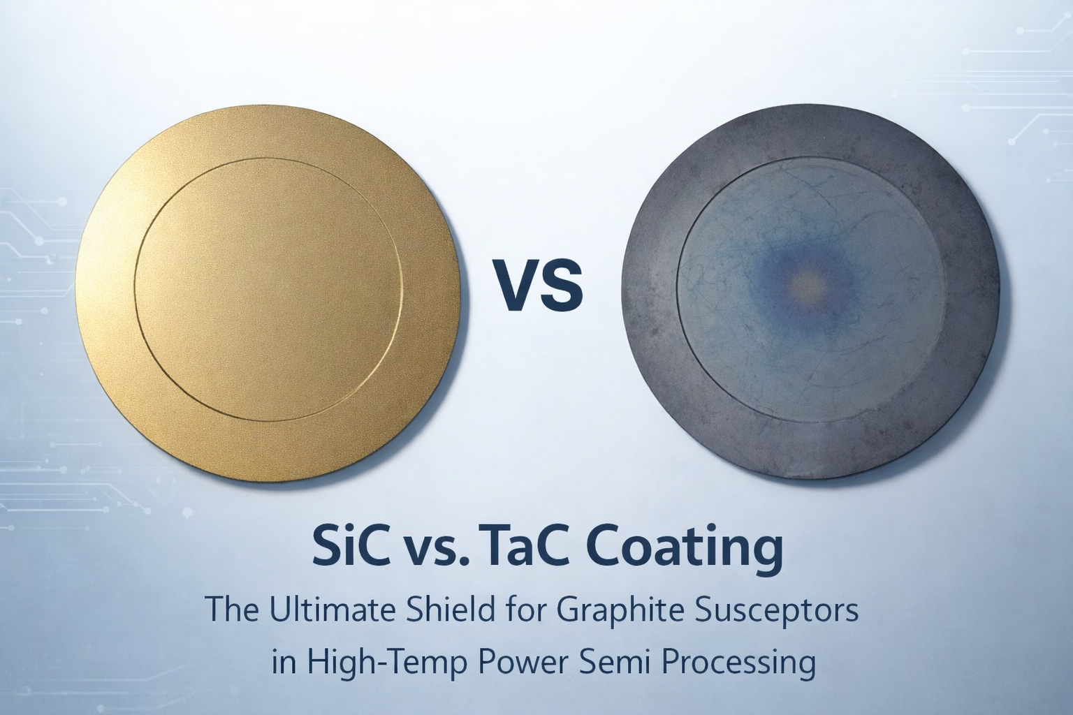 SiC vs. TaC Coating: The Ultimate Shield for Graphite Susceptors in High-Temp Power Semi Processing