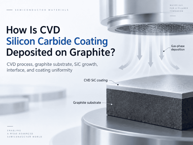 How Is CVD Silicon Carbide Coating Deposited on Graphite?
